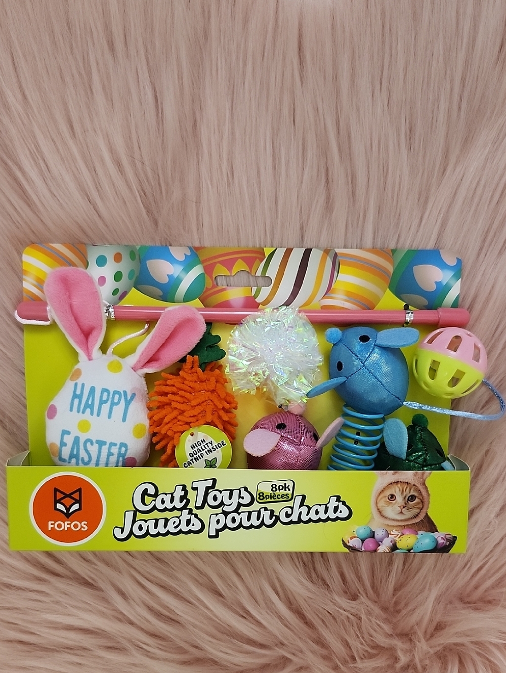 Brand New FOFOS HOLIDAY INSPIRED Cat Toy-8PK